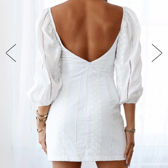 Hello Molly long sleeve mini dress - Picture 2 of 6